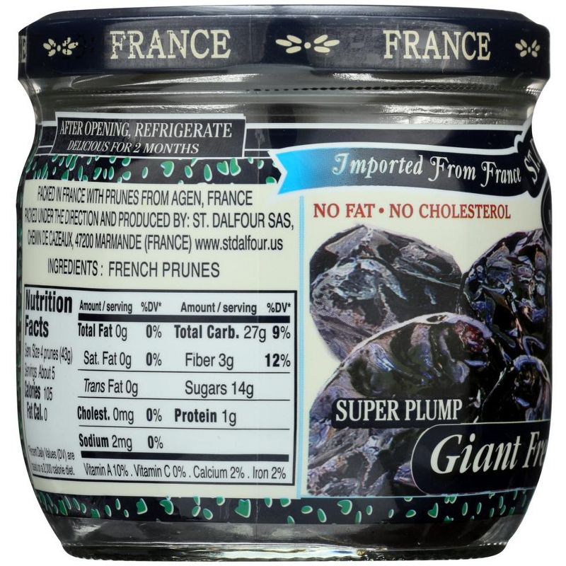 St. Dalfour Giant Pitted French Prunes - Case of 6/7 oz, 5 of 7