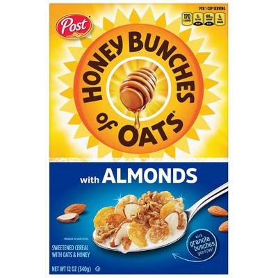 Honey Bunches of Oats Cereal With Almonds 12.0 oz
