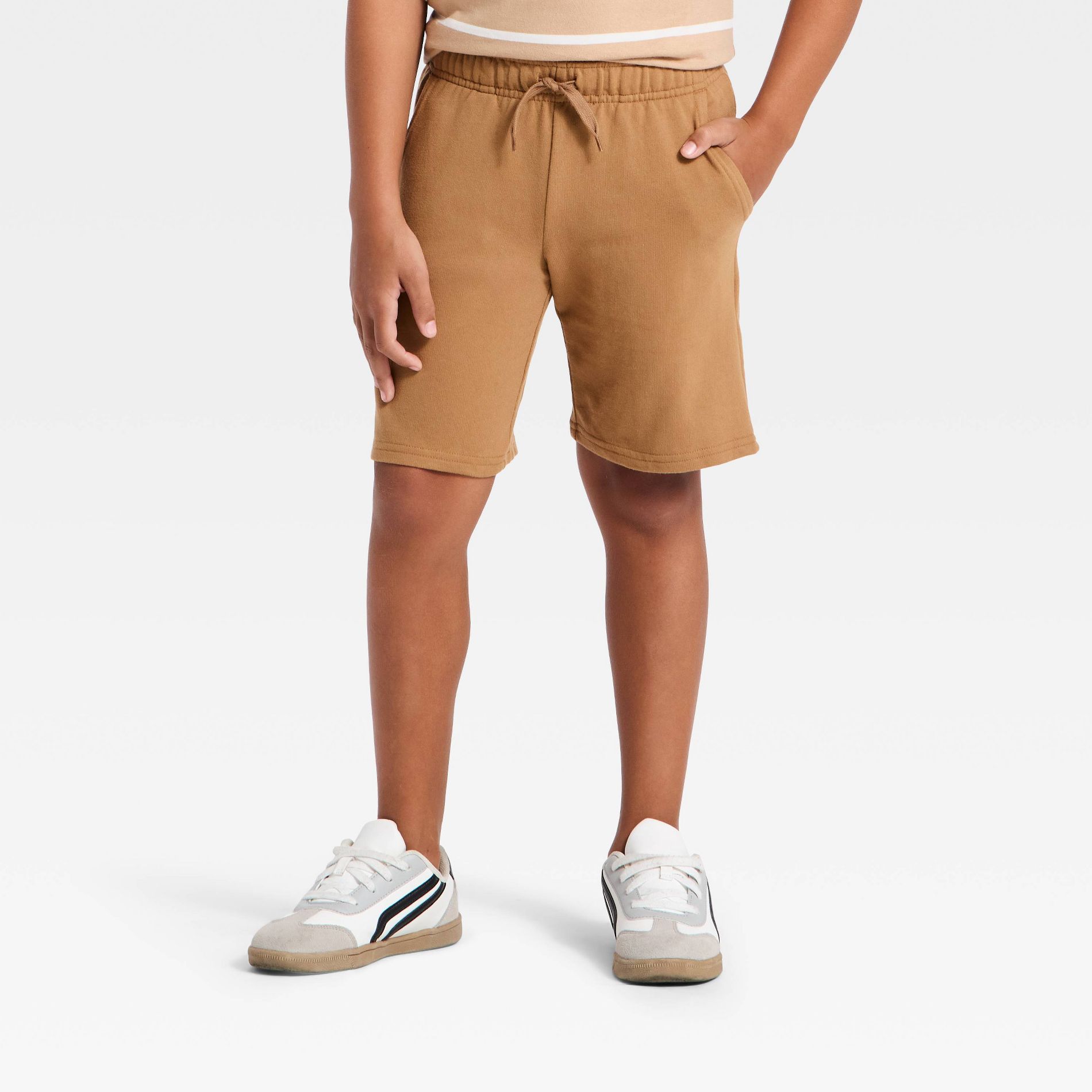 Boys' Pull-On 'At the Knee' Knit Shorts - Cat & Jack™