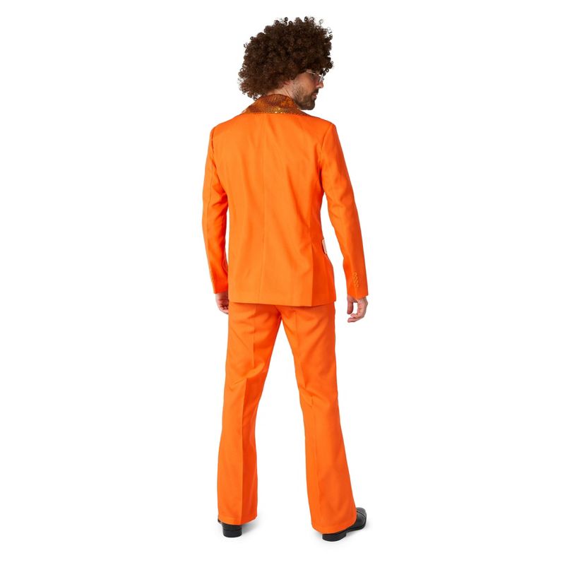 Suitmeister Men's Party Suit - Disco Suit Orange, 2 of 7