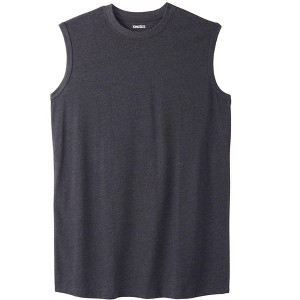 KingSize Men's Big & Tall Shrink-Less Lightweight Muscle T-Shirt - 1 of 4