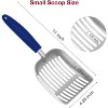 Potaroma Cat Litter Scoop, Kitty Metal Scooper, Aluminum Alloy Sifter - 2 of 3