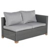 GRANDPATIO Wicker Outdoor Loveseat - 2 of 4