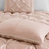 NicBex 7-Piece Gorgeous Bedding Comforter Sets, Solid Color Bedding Set with Tuffed Design and Embroidery Details, Machine Washable - 2 of 4