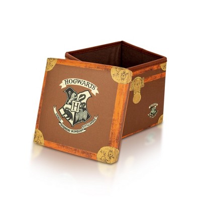 Robe Factory LLC Harry Potter Hogwarts Storage Bin with Lid | 10 Inches