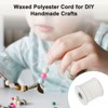 Unique Bargains Waxed Polyester Cord Waxed Polyester Durable Multipurpose Beading Cord 1 Pc - 4 of 4