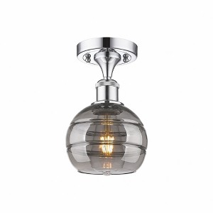 Rochester - 1 Light Semi-Flush Mount In Industrial Style-9.13 Inches Tall and 5.88 Inches Wide - 1 of 1