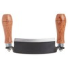 Timber Tuff 5 Inch Ultra Sharp Blade Heavy Duty Steel Curved Draw Shave Tool with 30 Degree Angle and Wood Grip Handles for Building Furniture - 3 of 4