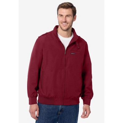 KingSize Members Only Racers Jackets - 5XL, Burgundy — фото 3