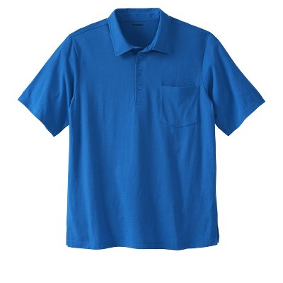 Kingsize Men's Big & Tall Lightweight Pocket Golf Polo Shirt : Target