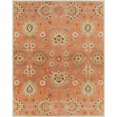 Hauteloom Conesus Burnt Orange 1112 Wool Area Rug