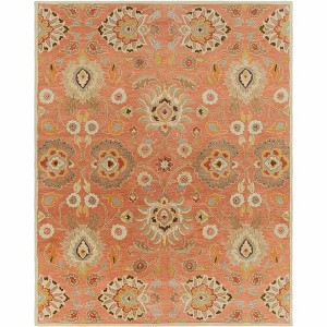 Hauteloom Conesus Burnt Orange 1112 Wool Area Rug - 1 of 4