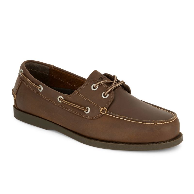 Dockers Mens Vargas Leather Casual Classic Boat Shoe, 1 of 10