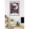 Trends International Tabz Jones - Skull and Roses Tarot Moon Framed Wall Poster Prints - 2 of 4