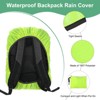 Unique Bargains Waterproof Backpack Rain Cover with A Carry Pouch for Hiking/Biking 1 Pc - 2 of 4