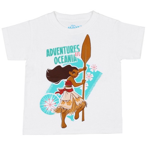 Disney Girls' Moana Adventures In Oceania T-shirt : Target