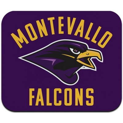 University of Montevallo Falcons Logo Low Profile Thin Mouse Pad