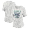 NFL Seattle Seahawks Women's Oatmeal Heather Rolled Sleeve T-Shirt - 3 of 3