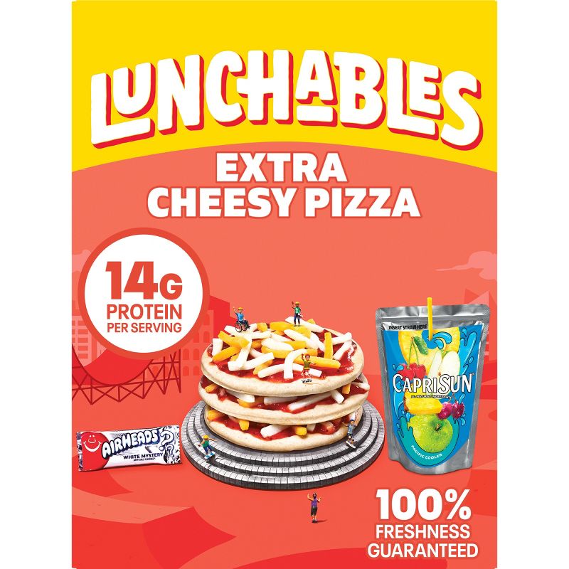 Lunchables Extra Cheesy Pizza - 10.6oz, 1 of 13