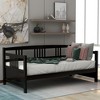 NicBex Twin Size Daybed, Wooden Day Bed with 4 Support Legs, Sofa Bed Frame with Bottom storage - 2 of 4