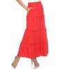 Whitemark Tiered Maxi Skirt - 2 of 4