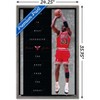 Trends International Michael Jordan - Heart Framed Wall Poster Prints - 3 of 4