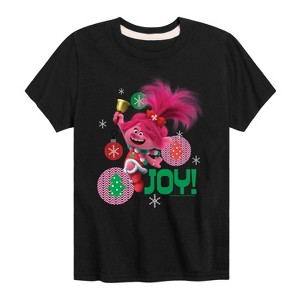 Boys' - Trolls - Joy Poppy Short Sleeve Graphic T-Shirt - 1 of 4