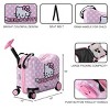 Hello Kitty Character Face Pink Ride-On Luggage - 4 of 4