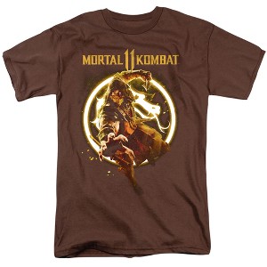 Mortal Kombat 11 Scorpion Flames Adult T-Shirt - 1 of 4