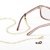 Ross-Simons 3-In-1 Italian 18kt Gold Over Sterling Paper Clip Link Necklace, Mask Holder and Eyeglass Chain Size 30 - 3 of 4