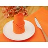 Unique Bargains Wedding Restaurant Cocktail Party Polyester Napkins 18 x 18 Inches 6 Pcs - 3 of 4