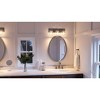 Urban Ambiance Luxury Modern Farmhouse Bath Fixture,  8-5/8"H x 21-5/8"W,  Brushed Nickel Finish, UHP2142 - 2 of 4
