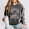 Simply Sage Market Women's Lightweight Garment Dyed Graphic Sweatshirt Yosemite National Park - 2 of 4