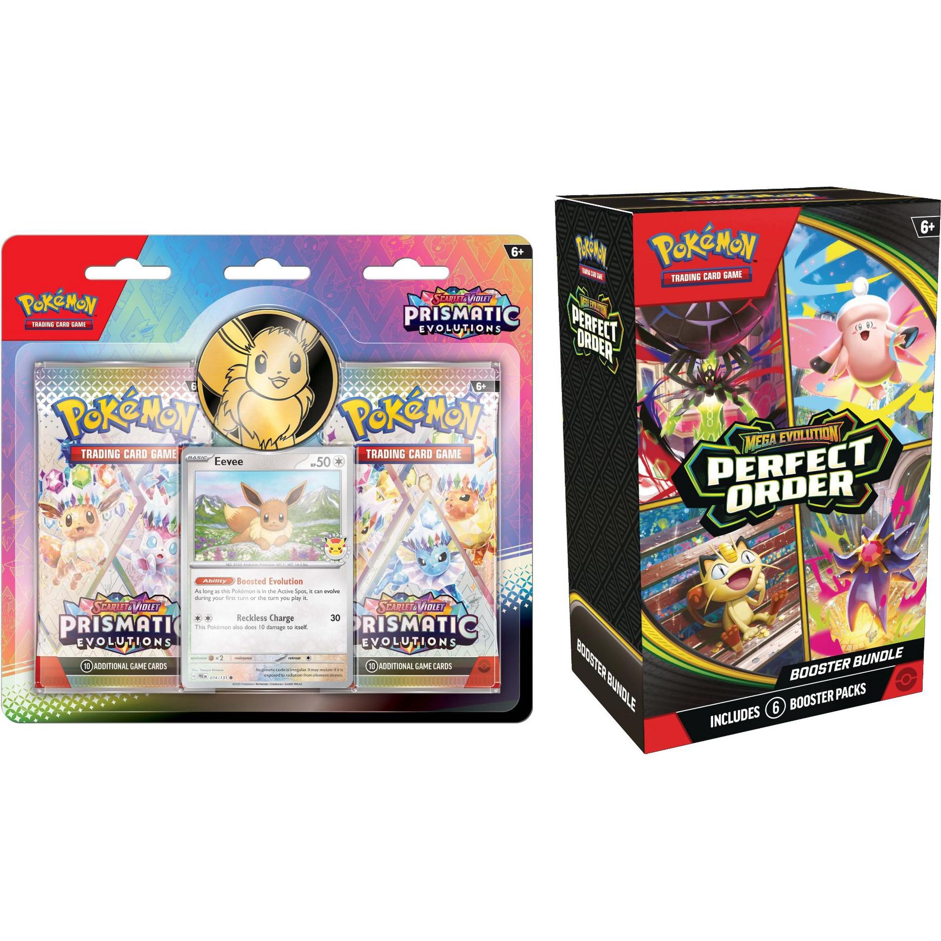 Pokémon TCG:Scarlet & Violet Prismatic Evolutions - Mega Evolution-Perfect Order