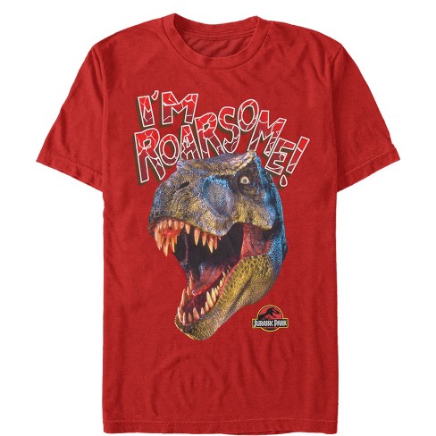 Men's Jurassic Park I'm Roarsome T.rex Sweatshirt : Target