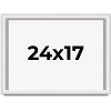 PosterPalooza | Shadow Box 1.5" Depth Silver Picture Frame - UV Acrylic, Backing Board, Hanging Hardware - 2 of 4