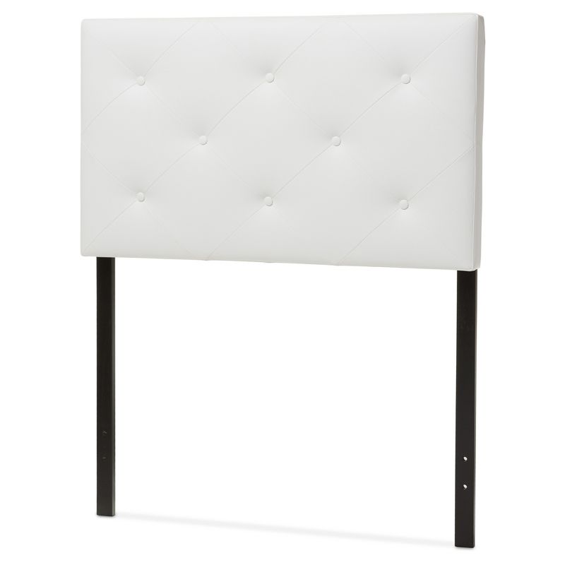 Twin Baltimore Modern And Contemporary Faux Leather Upholstered Headboard - Baxton Studio, 1 of 6