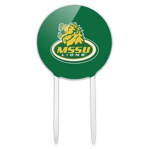 Missouri Southern State University Primary Logo Acrylic Cake Topper Party Decoration for Wedding Anniversary Birthday Graduation - 1 of 4