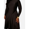 Rebdolls Women's Holly Assymetrical Skater Midi Dress - 3 of 4