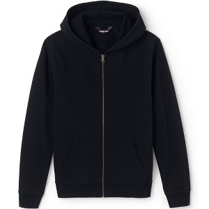 Lands' End Lands' End School Uniform Adult Zip Front Sweatshirt - 1 of 2