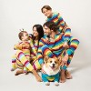 Leveret Cotton Matching Family Pajamas Colorful Stripes - image 4 of 4