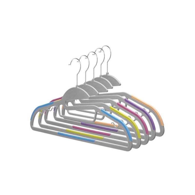 30 Pack Clothes Hangers Light-Weight Ultra-Thin Non-Slip Durable Clothes Hanger Hook Perfect for Pants, Dresses, Suits, Jackets and Shirts - HomeItUsa, 1 of 2