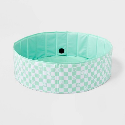 Image of 12" x 40" Round Inflatable Dog Pool - Sun Squad™