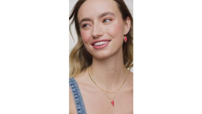 Kendra Scott Aria 14K Gold Over Brass Multi-Strand Necklace, 2 of 7, play video