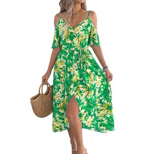 knee length dresses for ladies EMERALD dress – KAN