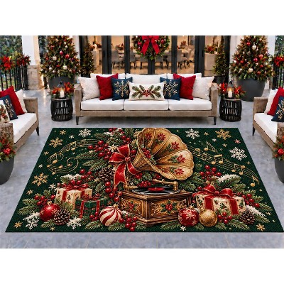 FC Design 5' x 7' Nutcracker Bells Holiday Decor Waterproof