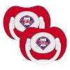 BabyFanatic Official Sport Pacifier 2-Pack - MLB Philadelphia Phillies. - image 2 of 3