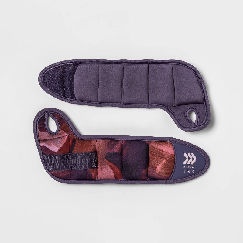 Wrist Weights Anti-microbial 1.5lbs 2pc - All In Motion&#8482;, 3 of 7