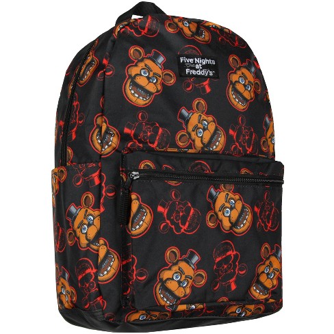 Five Nights At Freddy's Backpack Freddy Fazebear Sublimated Travel ...