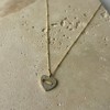 Adornia 14k Gold Plated CZ Heart Necklace - 3 of 4